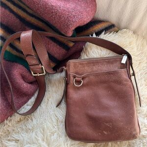 Kelly Tooke Lizzy Zip Top Leather Crossbody Bag